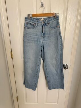 Madewell Curvy Perfect Vintage Wide-Leg Crop Jean